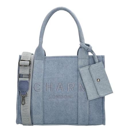 Charm London Bond Shopper lightblue