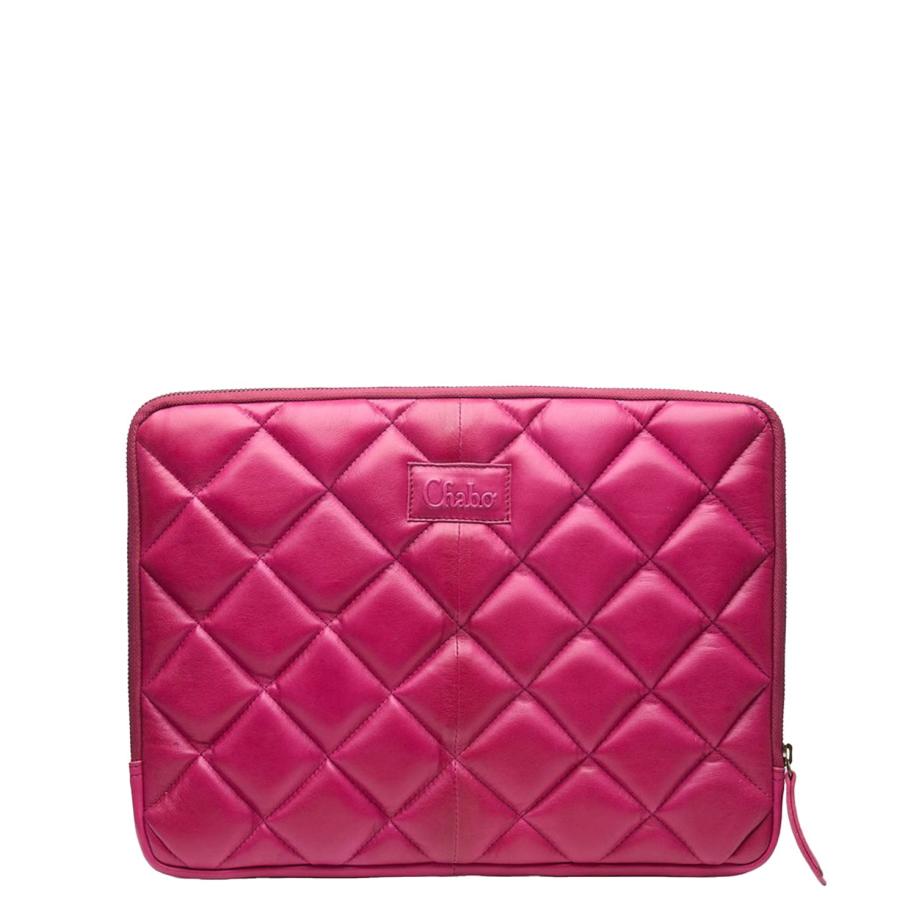 Chabo Milano Padded Laptop Sleeve 15-16 fuchsia Laptopsleeve Roze
