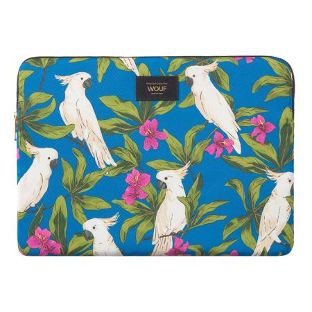 Wouf Wouf Laptoptas royal blue/koningsblauw / gemengde kleuren