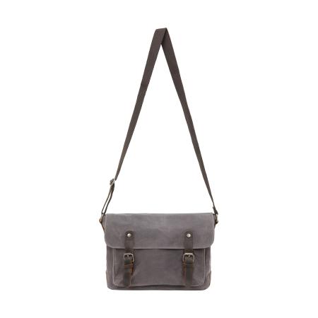 DreiMaster DreiMaster Vintage Schoudertas antraciet / donkergrijs