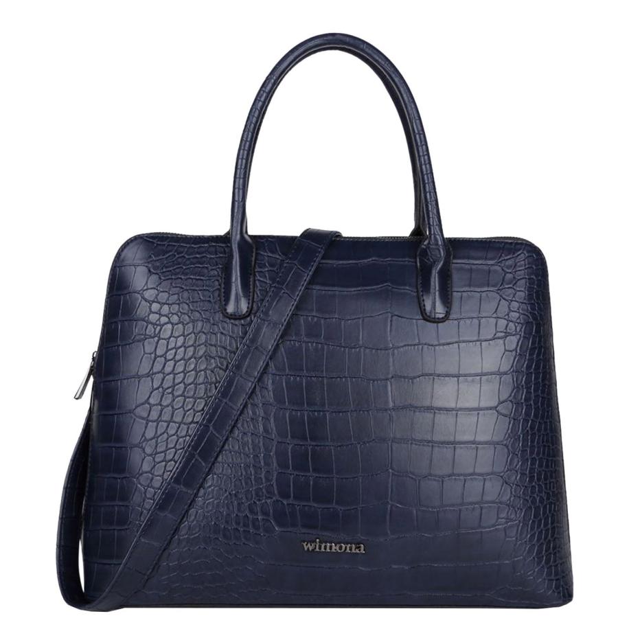 Wimona Luisa Handbag dark blue Blauw