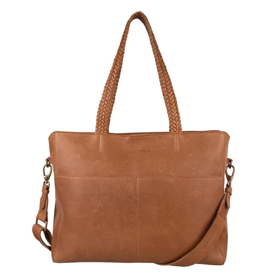 COWBOYSBAG LAPTOP BAG BUSHTON 15.6 INCH-Fawn Bruin
