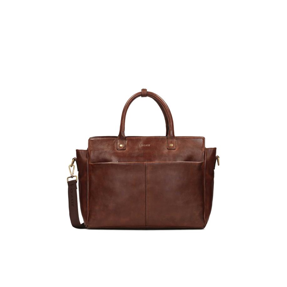 Kazar Kazar Aktentas bruin -