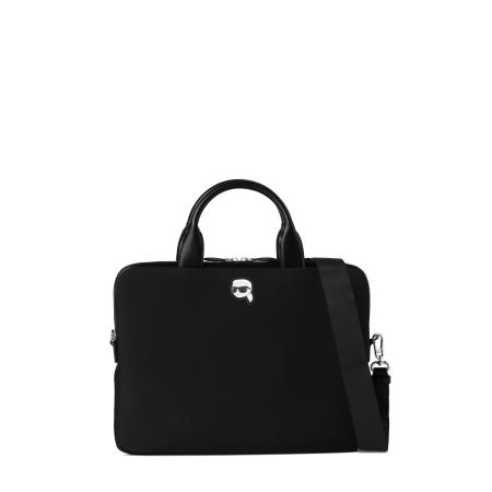 Karl Lagerfeld Karl Lagerfeld Laptoptas IKON zwart / wit