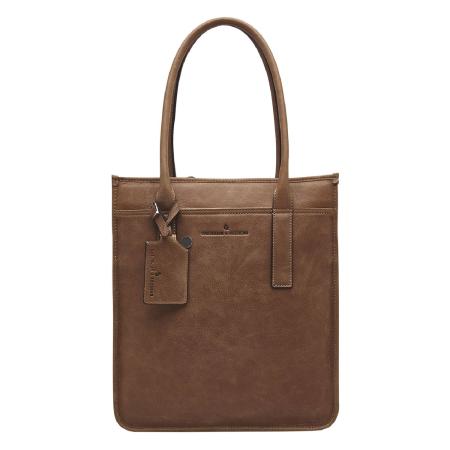 Castelijn & Beerens Carisma Laptop Shopper RFID 15,6'' + Tablet cognac