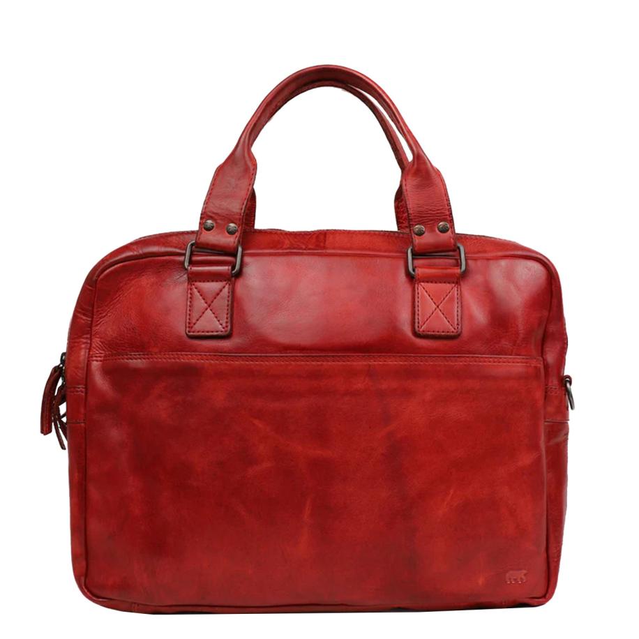 Bear Design Leandro Laptopbag red Rood