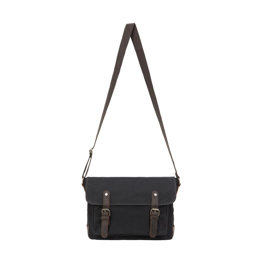 DreiMaster DreiMaster Vintage Schoudertas bruin / zwart -