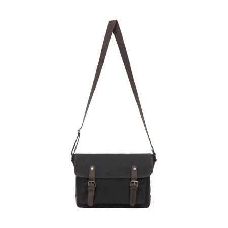 DreiMaster DreiMaster Vintage Schoudertas bruin / zwart