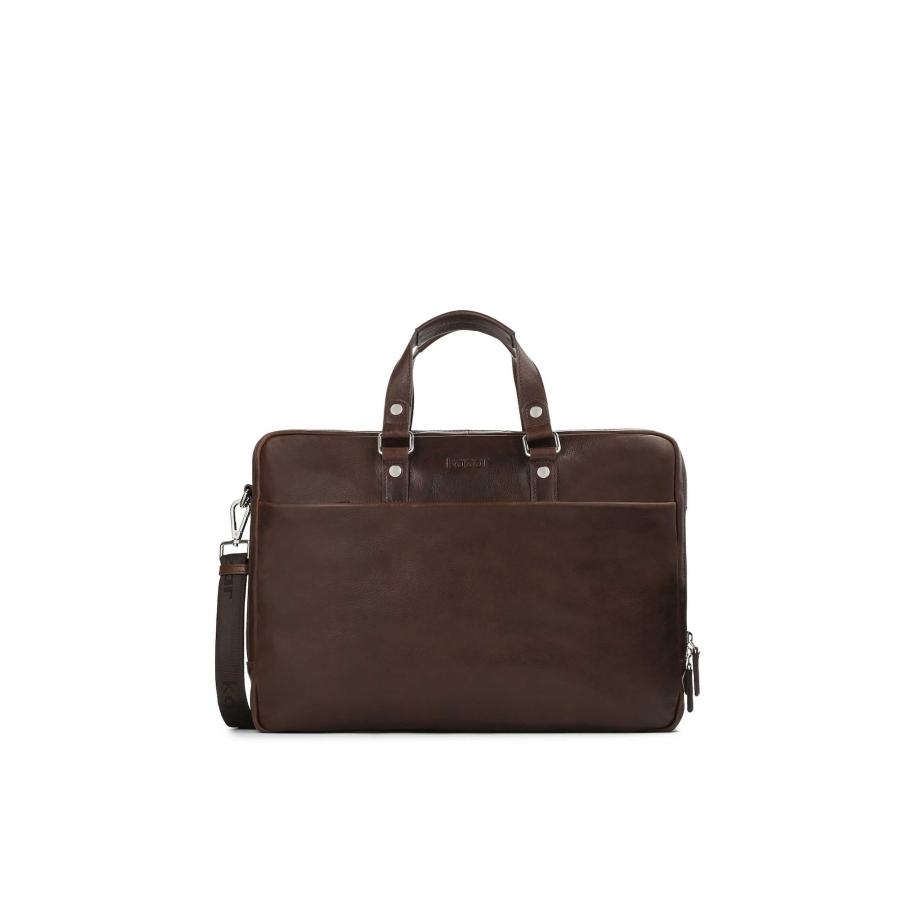 Kazar Kazar Aktentas donkerbruin -