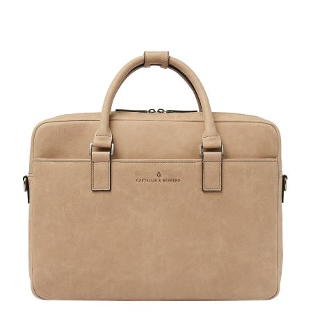 Castelijn & Beerens Carisma Laptopbag 15,6 beige