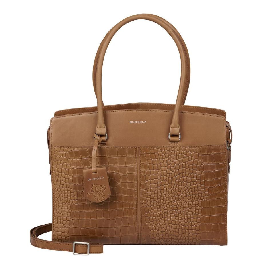 Burkely Cool Colbie Workbag 15,6 cognac Bruin