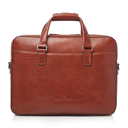 Castelijn & Beerens Gaucho Ted Laptop Bag 15.6'' cognac
