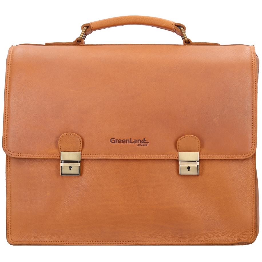 Greenland Nature Greenland Nature Aktentas Nature bruin -