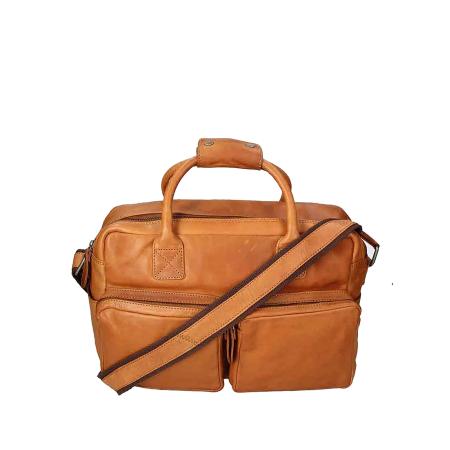 HILL BURRY HILL BURRY Aktentas bruin / cognac / lichtbruin