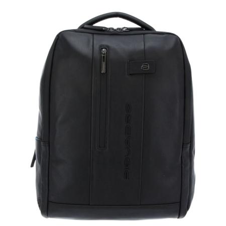 Piquadro Urban PC and iPad backpack with anti-theft cable black