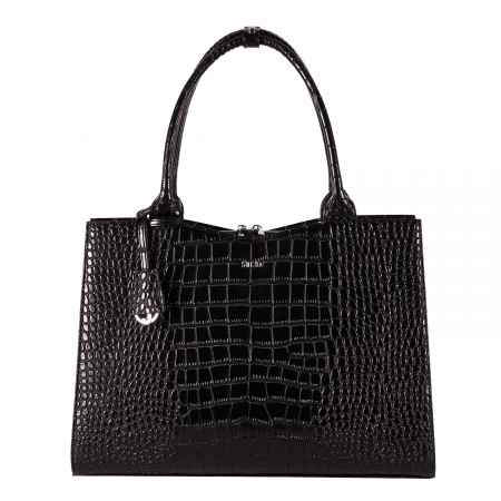 Business Bag crocodile 15.6 laptop tas voor dames -Black