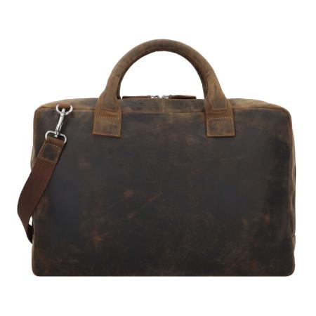 Plevier Plevier Aktentas donkerbruin