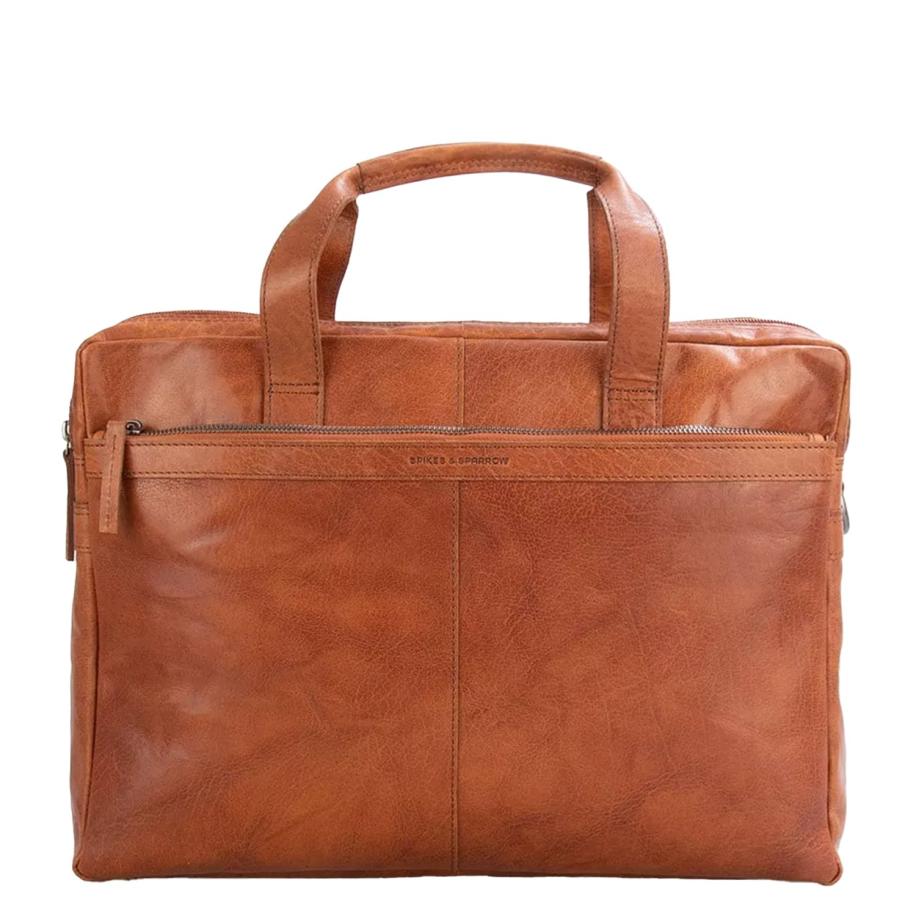Spikes & Sparrow Colorado Businessbag 16.4 brandy Bruin
