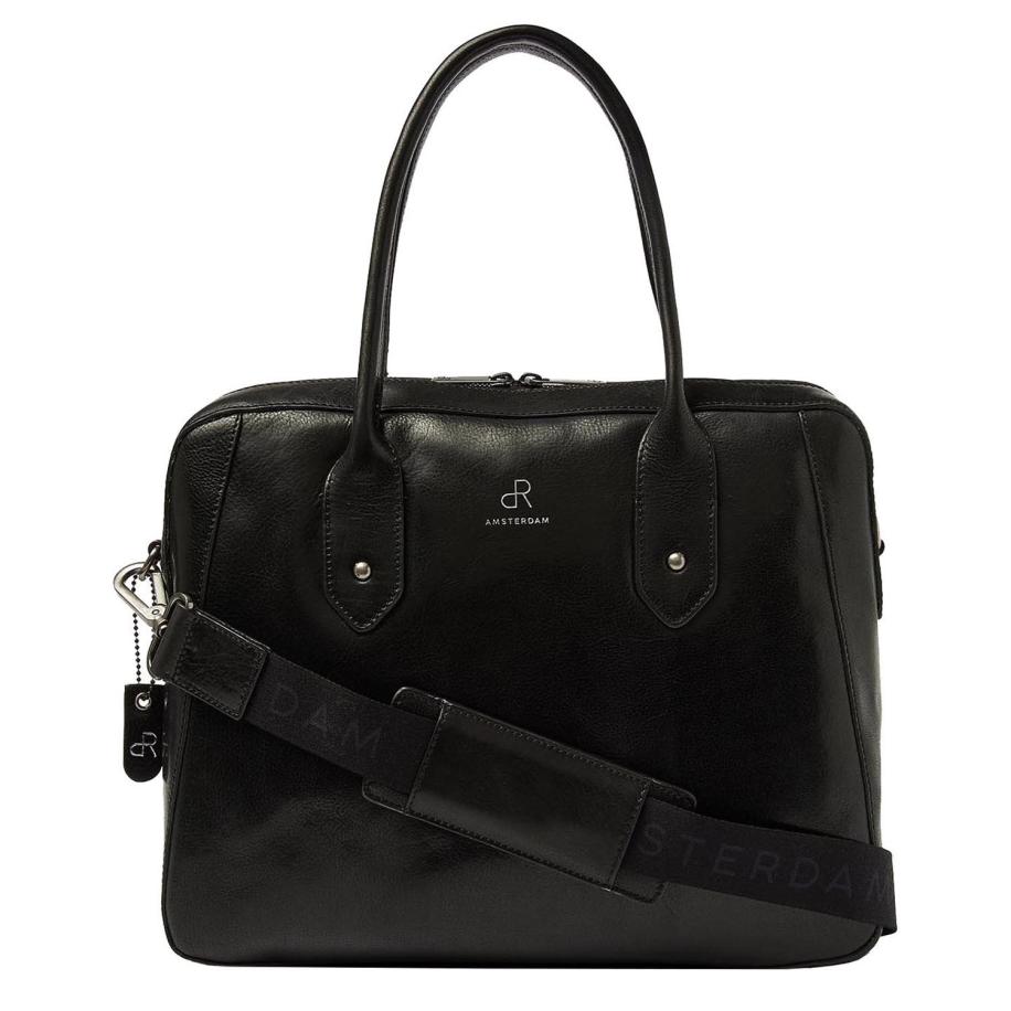 dR Amsterdam Apex Workbag black Zwart