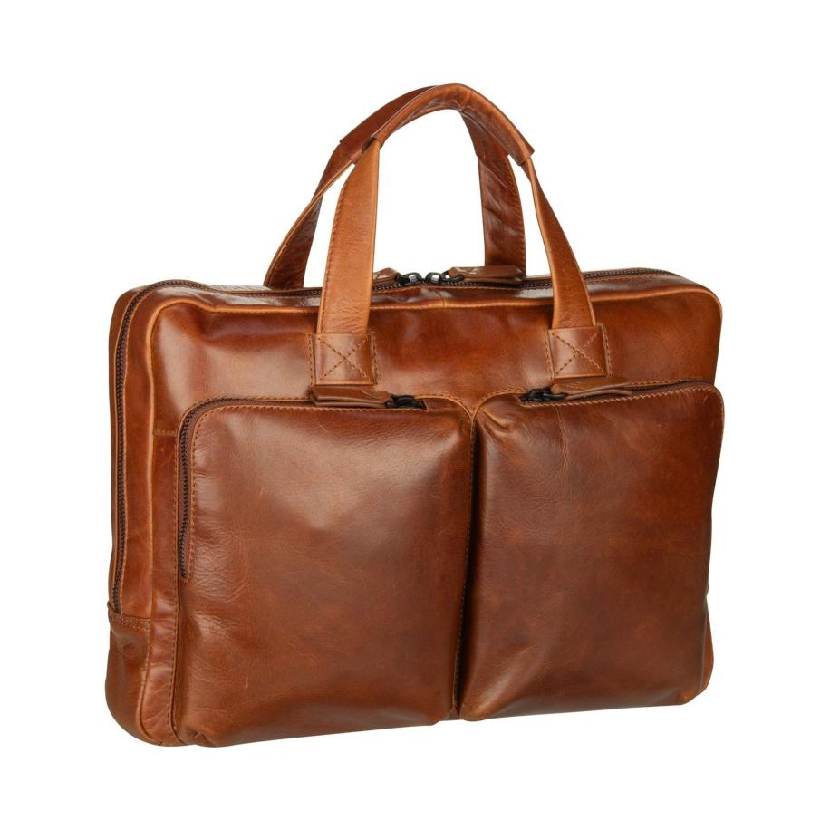 Leonhard Heyden LEONHARD HEYDEN Aktentas Porto bruin -