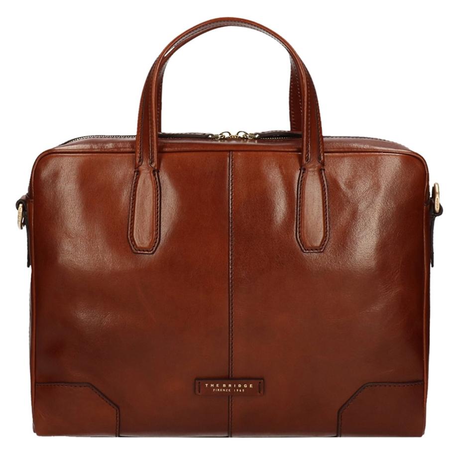 The Bridge Vespucci Briefcase brown2 Bruin