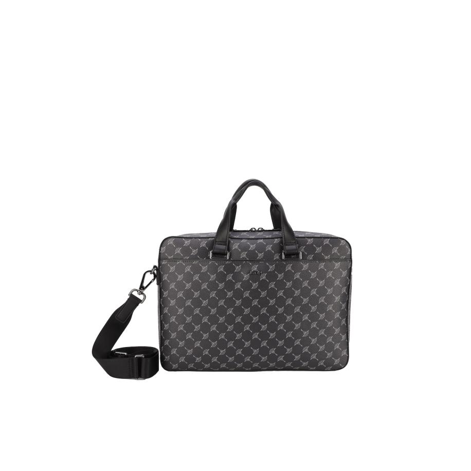 JOOP! JOOP! Aktentas Flora 1.0 Maiko lichtgrijs / zwart -