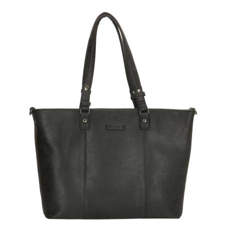 Enrico Benetti Kate 15'' Laptop Shoulderbag zwart
