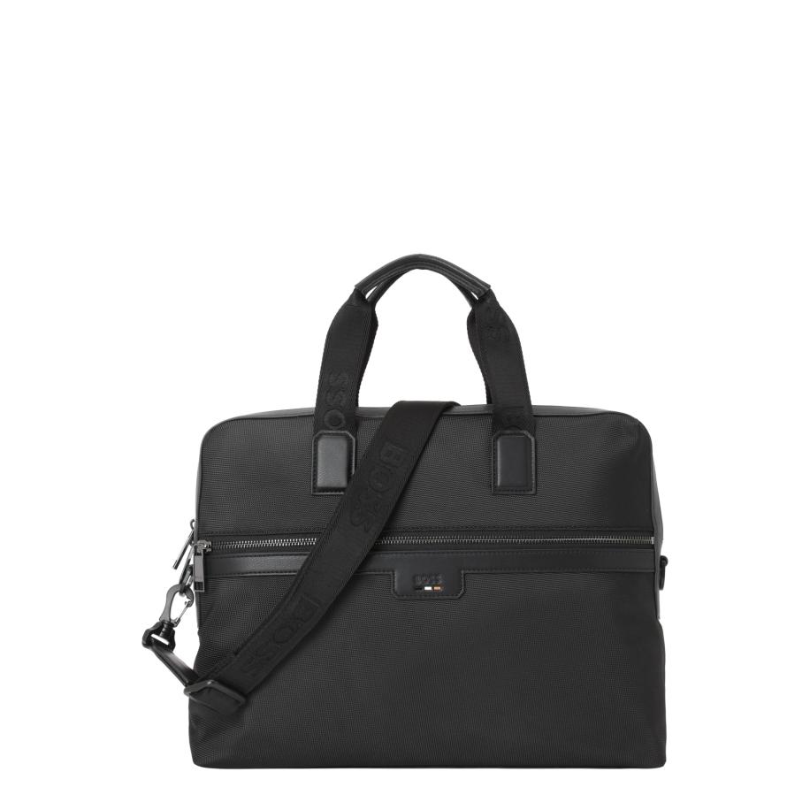 Hugo Boss BOSS Laptoptas Ray zwart -