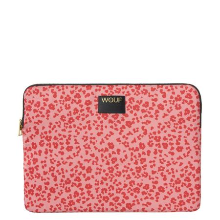 Wouf Laptoptas Daily koraal / rood / zwart