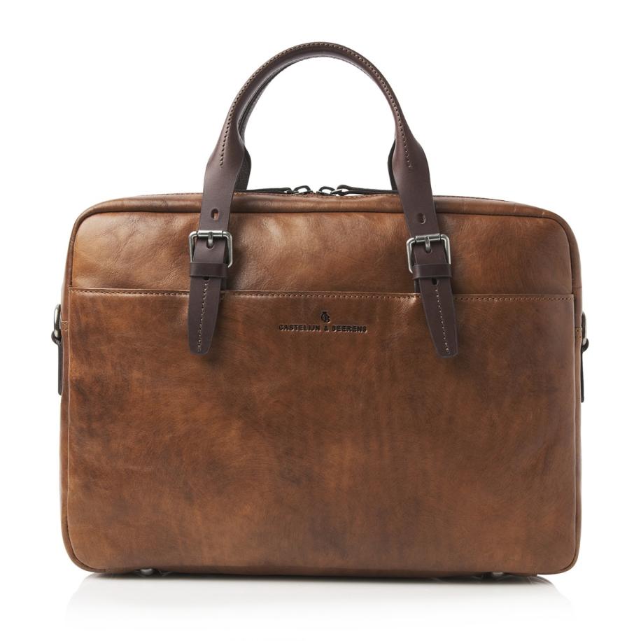 Castelijn & Beerens Rien Laptoptas 15.6'' RFID-Natural Multicolor