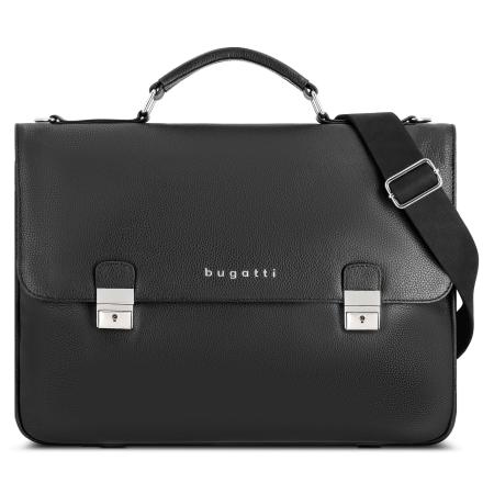 Bugatti bugatti Aktentas Valencia zwart