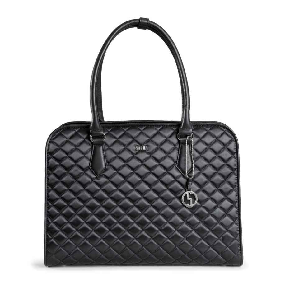 Socha Black Diamond Businessbag 15.6 inch Zwart