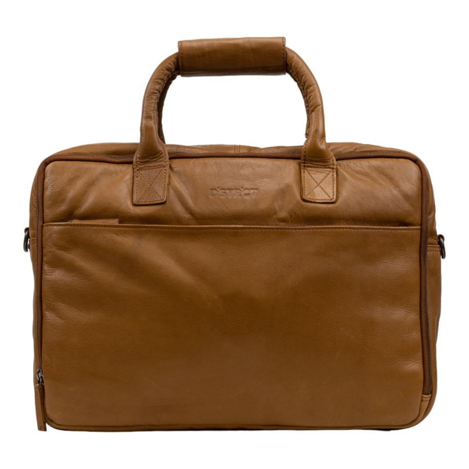 DSTRCT State Street Workingbag 17 cognac Bruin