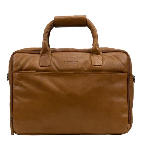 DSTRCT State Street Workingbag 17 cognac