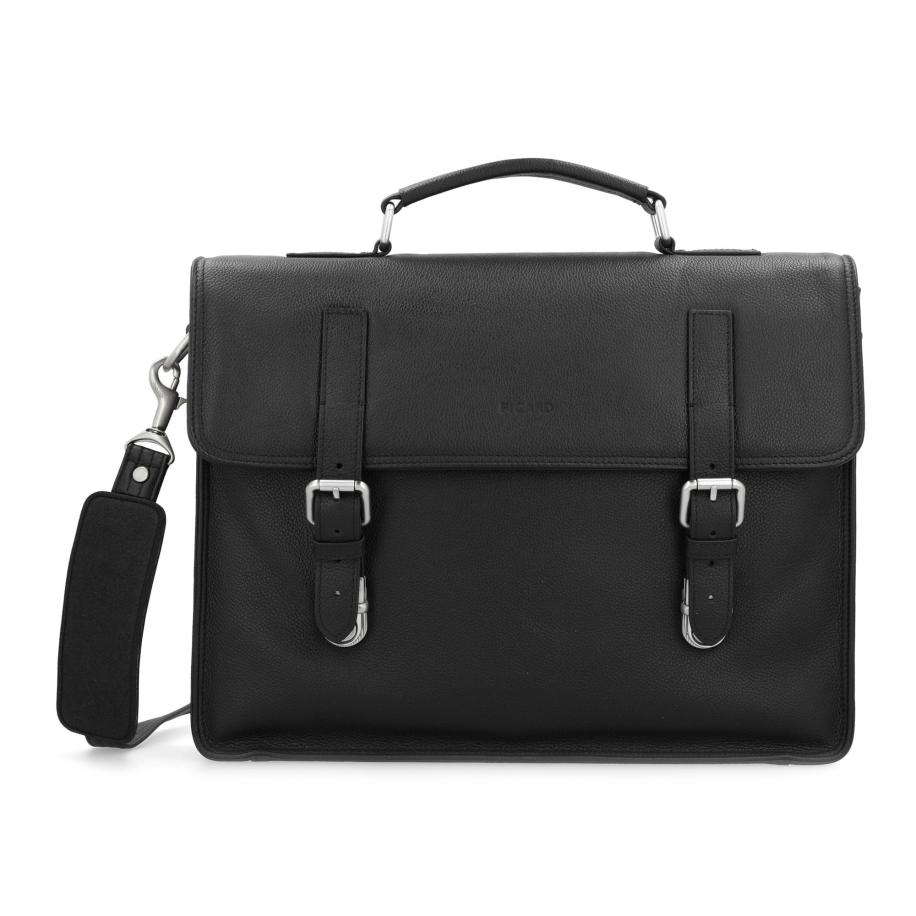 Picard Picard Aktentas Milano zwart / zilver -