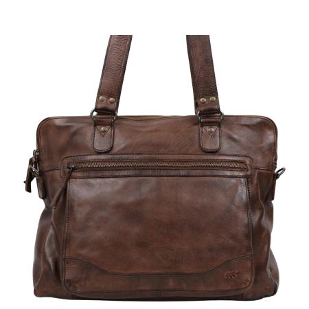 Bear Design Cow Lavato Lia Laptopbag 11 brown