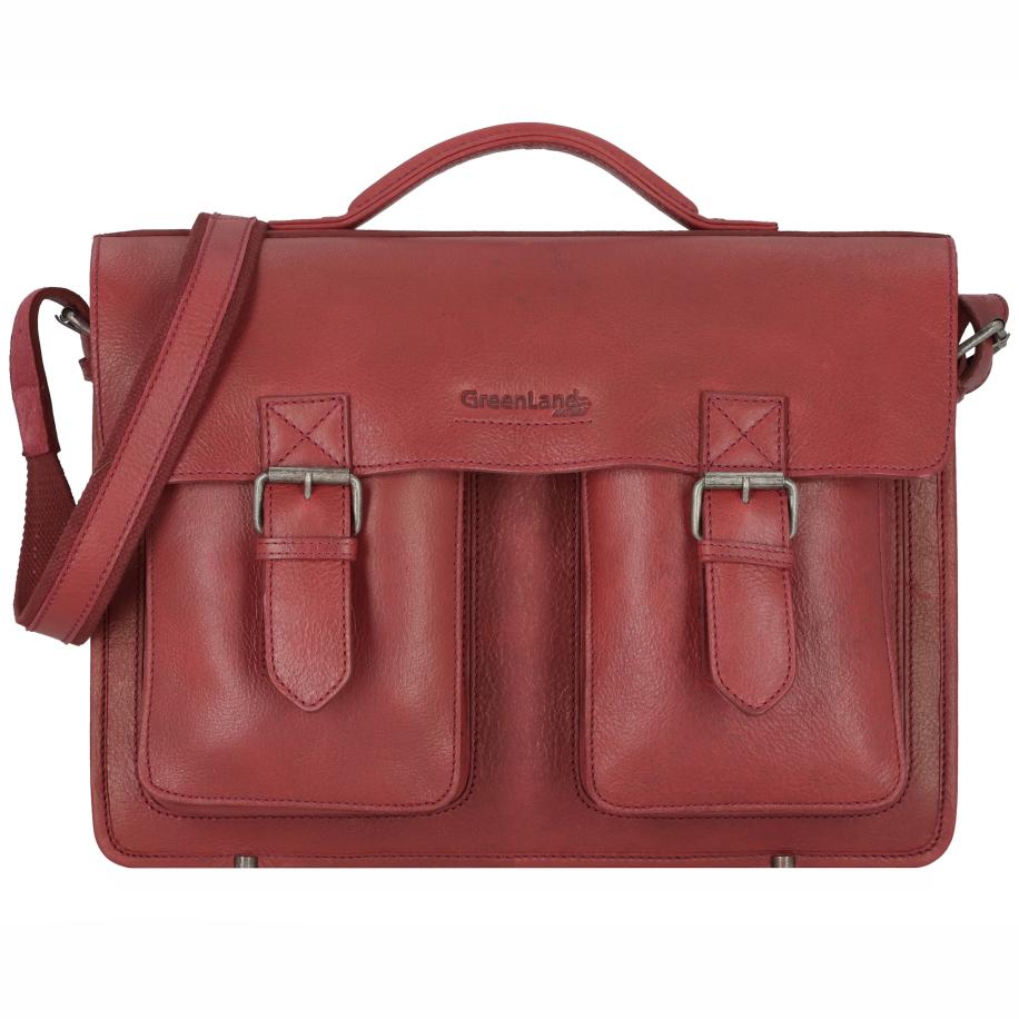 Greenland Nature Greenland Nature Aktentas goud / rood -