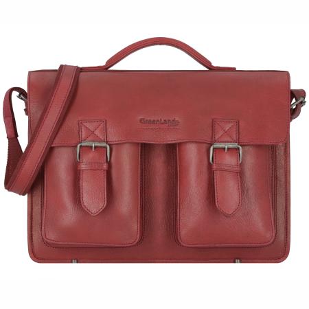 Greenland Nature Greenland Nature Aktentas goud / rood