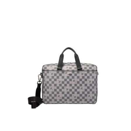 JOOP! JOOP! Aktentas Flora Piazza Maiko stone grey / lichtgrijs / zwart