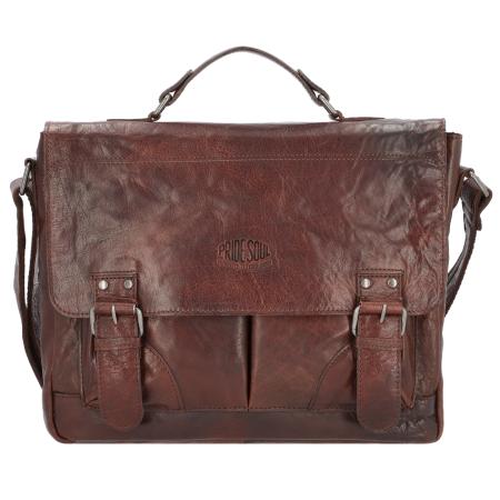 Pride and Soul Pride and Soul Aktentas Baggie bruin