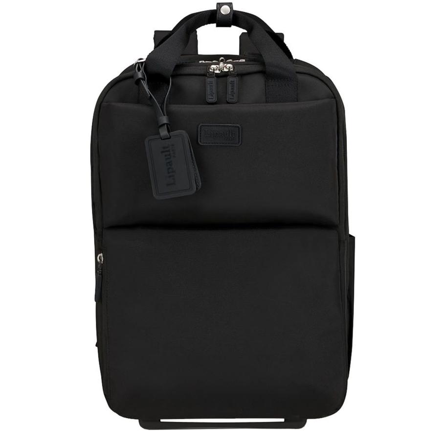 Lipault 4BIZ Laptop Backpack/Wheels black Zwart