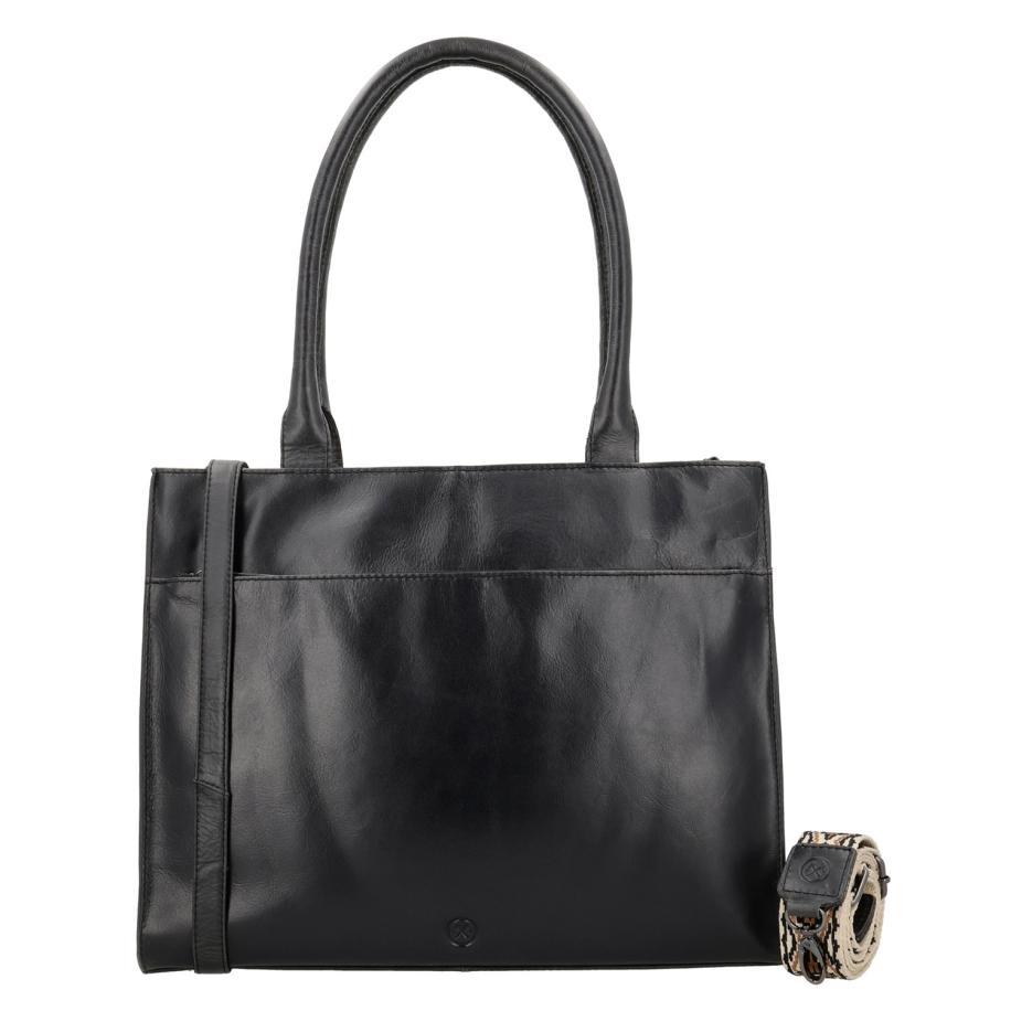 Hide & Stitches Next Navajo Laptopbag black Zwart