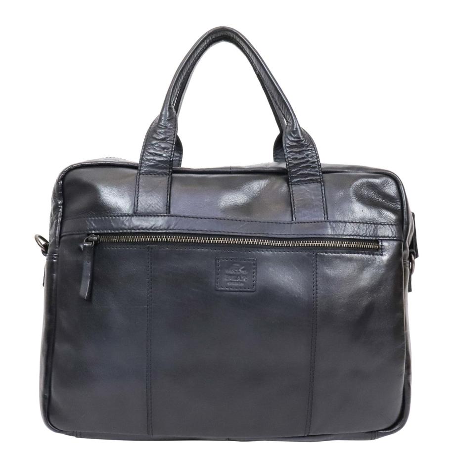 Bear Design Cow Lavato Hugo Shoulderbag black Zwart