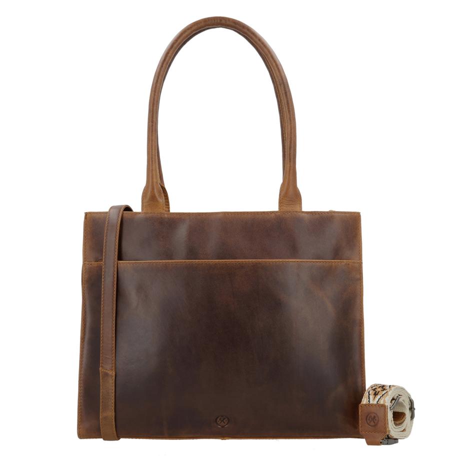 Hide & Stitches Next Navajo Laptopbag brown Bruin