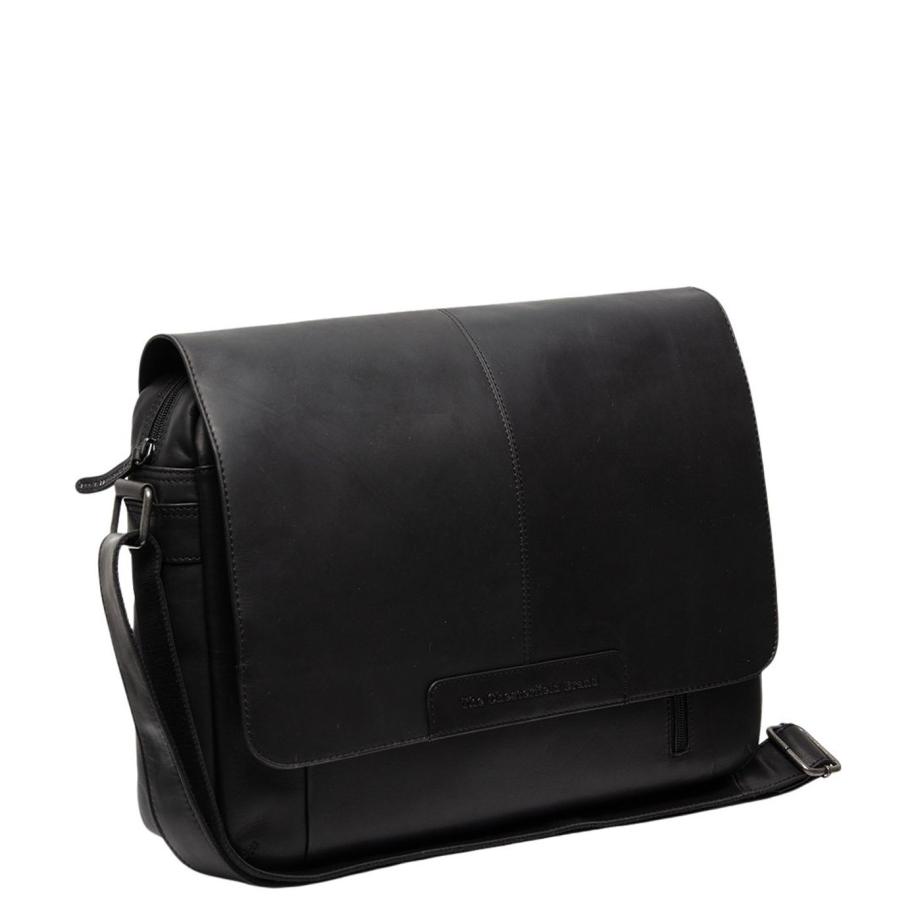 The Chesterfield Brand Richard Shoulderbag black Zwart