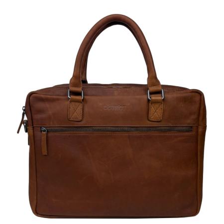 DSTRCT Preston Park Laptop Workingbag 15.6 cognac