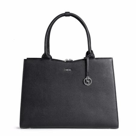 Socha Straight Line Business bag Black, laptoptas 15 voor dames