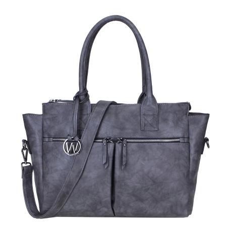 Wimona Catarina-One Dames Laptopbag grey