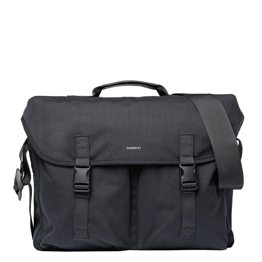 Sandqvist Everyday Messenger Bag black Zwart