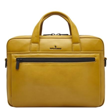Castelijn & Beerens Nappa X Charlie Laptop / Tablet Tas 15,6'' geel